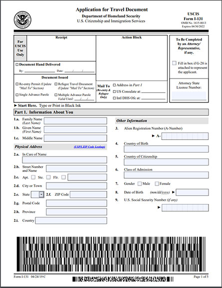 USCIS Forms