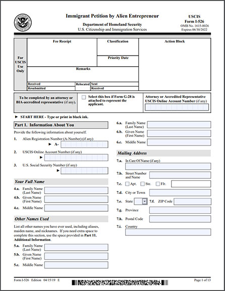 USCIS Forms