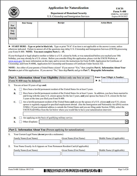 USCIS Forms